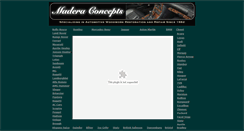 Desktop Screenshot of maderaconcepts.com